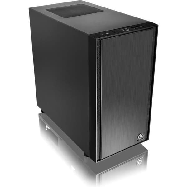 THERMALTAKE PC CASE Versa H17 - Mini Tower - Svart - Micro ATX Format (CA-1J1-00S1NN-00) Svart