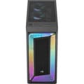 Miniatyrbild 2 av 4: Mid-Tower ATX PC-fodral med Aerocool Interstellar RGB glaspanel - svart - TU