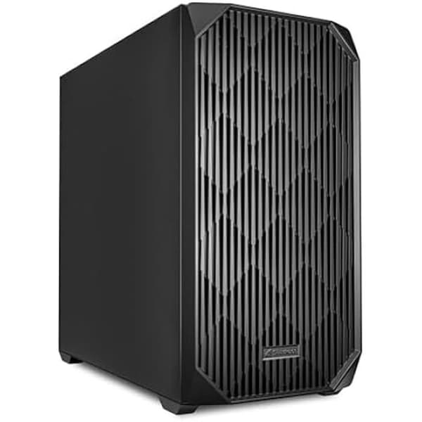 PC-chassi - SHARKOON - MK3 - Svart - mATX - Förinstallerade fläktar Svart