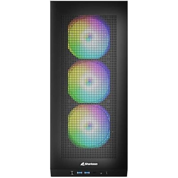 PC-hölje - SHARKOON - Rebel C20 ITX - RGB - Optimal kylning - Kompakt