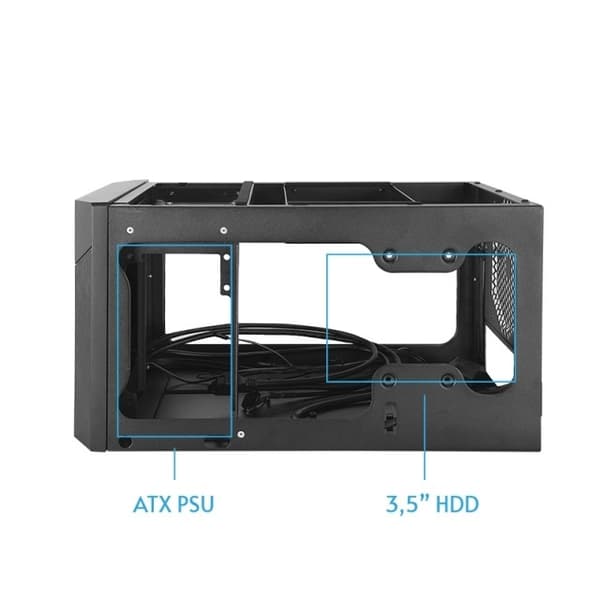 Chieftec CN-01B-OP computertaske Cube Black
