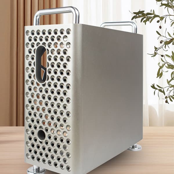 INF Beskyttende etui og stativ til Mac mini M4/Pro Hvid