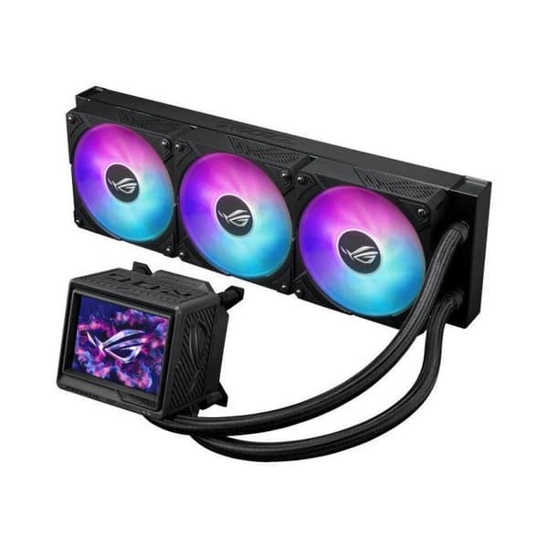 Vattenkyld CPU-kylare - ASUS - ROG Ryujin III 360 ARGB - Aseteks Gen8 V2-pump - 120 mm - Koppar