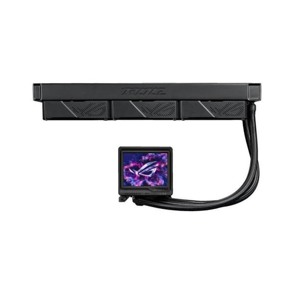Vattenkyld CPU-kylare - ASUS - ROG Ryujin III 360 ARGB - Aseteks Gen8 V2-pump - 120 mm - Koppar