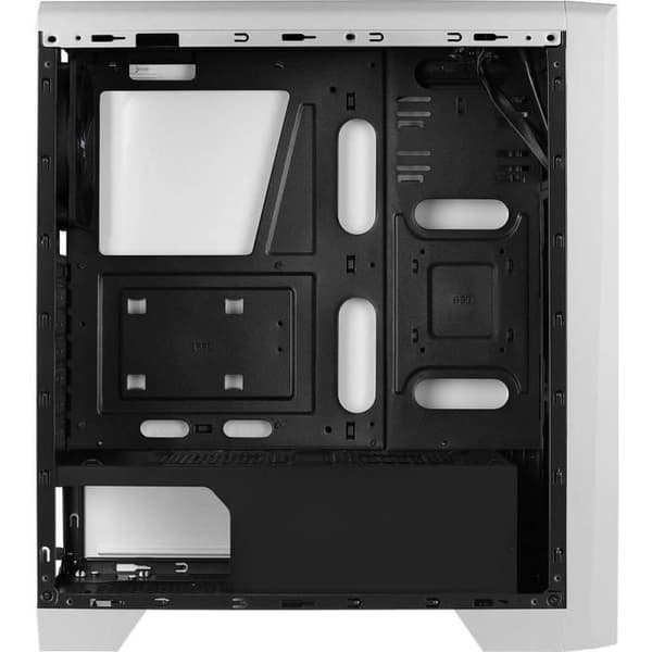 AeroCool Cylon Mini-G RGB Micro Tower ATX Chassi med glaspanel (Vit)
