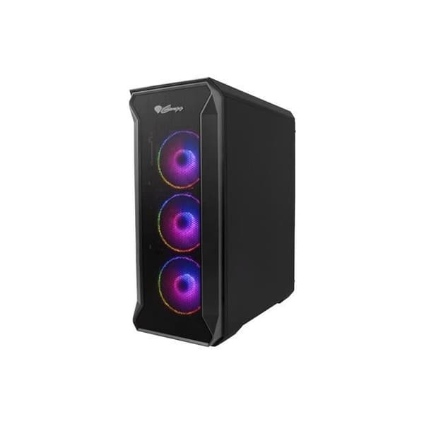 Genesis Case Irid 505 ARGB midi-tornfodral (USB 3.0) - Natec