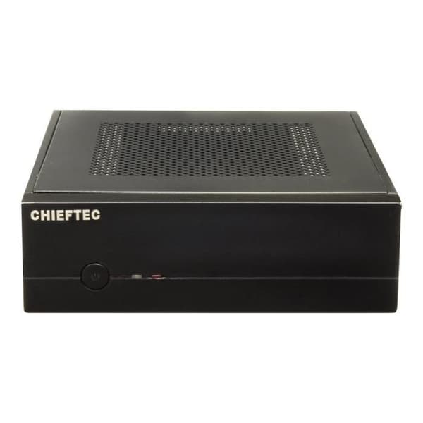 Chieftec Compact Series IX-01B 85 Watt Mini ITX (ITX) Small Form Factor Stationär dator Svart Svart