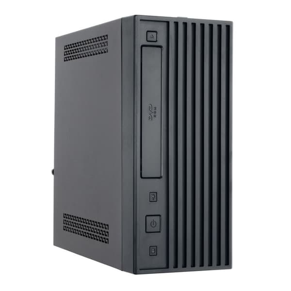 Chieftec BT-02B-U3 250W fodral - Svart - Strömförsörjning - 2 x USB 3.0 - Mini ITX - 1 fläkt Svart