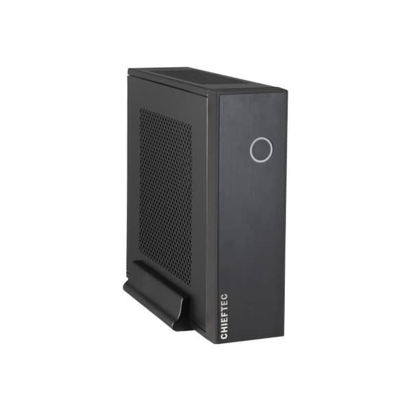 Boîtier Mini-tour - Chieftec - IX-03B - Svart - Nätadapter 85 Watt - Mini ITX Svart