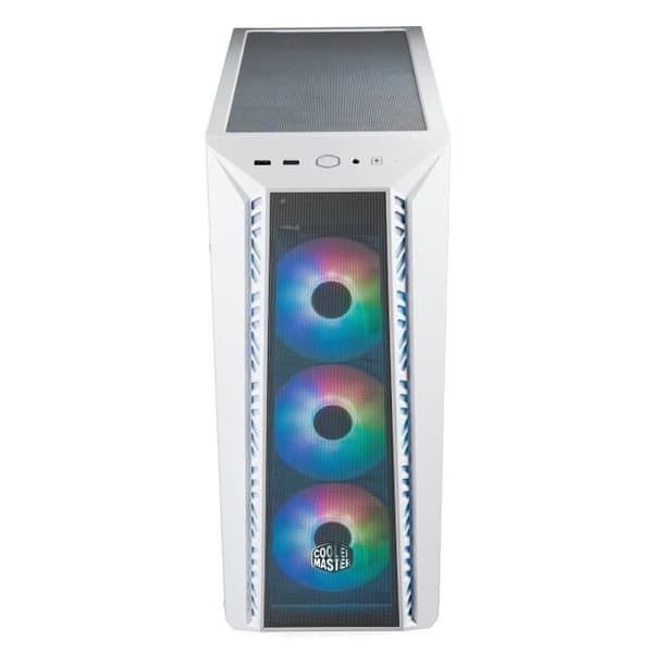 Spelfodral - COOLER MASTER - MasterBox MB520 - Mesh Front - Vit ARGB - 3x120mm