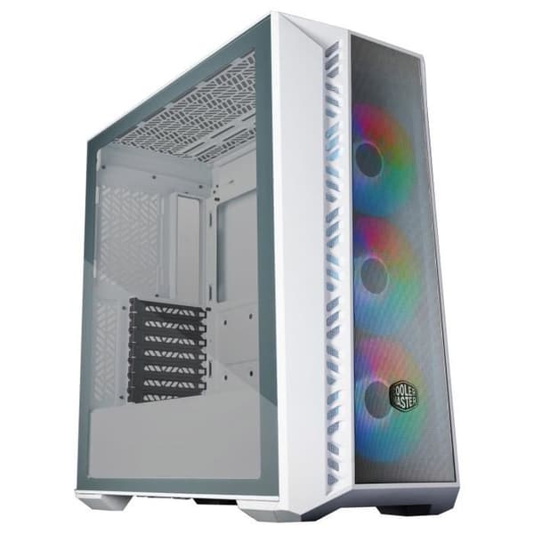 Spelfodral - COOLER MASTER - MasterBox MB520 - Mesh Front - Vit ARGB - 3x120mm
