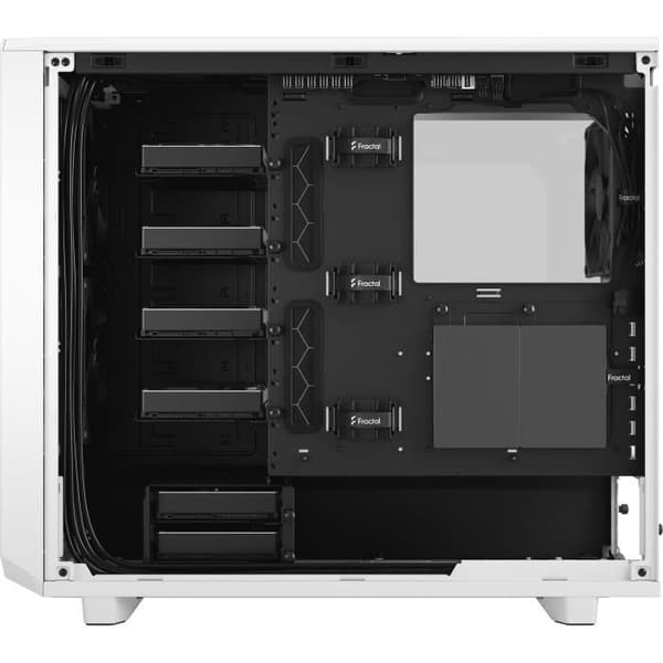 FRACTAL DESIGN PC CASE Meshify 2 - Vit - Härdat glas - E-ATX-format (FD-C-MES2A-05)