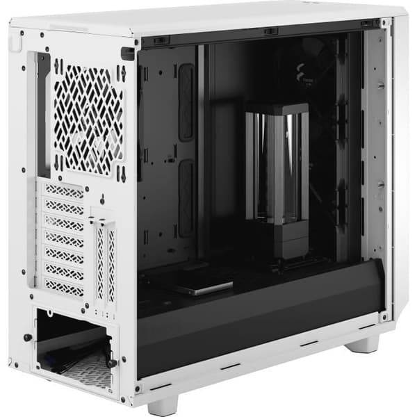 FRACTAL DESIGN PC CASE Meshify 2 - Vit - Härdat glas - E-ATX-format (FD-C-MES2A-05)