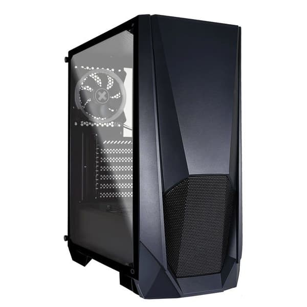 XILENCE XILENT BLAST X505.ARGB gaming PC-fodral - Svart - Tower - ATX/micro-ATX/mini-ITX - 1 ARGB PWM-fläkt