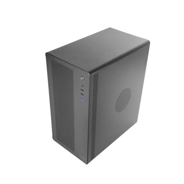 Mars Gaming Tacens AEROM, Micro-ATX-datorlåda, Robust metalstruktur, Framslang, 1x Bakre fläkt 120mm