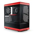 Miniatyrbild 1 av 5: PC-chassi med mellanliggande tur ATX med glaspaneler Hyte Y40