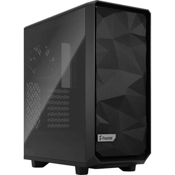 Fractal Design Meshify 2 Compact ATX-chassi, svart Svart