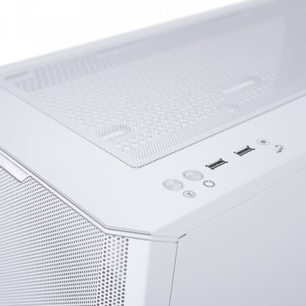 Phanteks Eclipse G360A ATX-chassi med fönster, vit