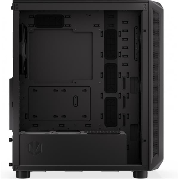 Endorfy Arx 500 ARGB Mid Tower ATX-chassi med fönster, svart