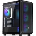 Miniatyrbild 1 av 11: Endorfy Arx 500 ARGB Mid Tower ATX-chassi med fönster, svart