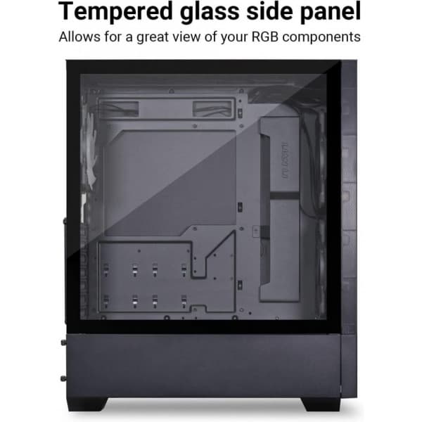 Lian Li LANCOOL 205 MESH C ATX-chassi med fönster, svart