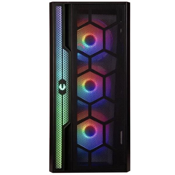 PC Chassi - BITFENIX - Apollo ARGB - Minitur - Svart - 4 A-RGB-fläktar inkluderade