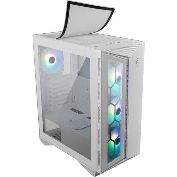 PC-fodral - MSI - MPG GUNGNIR 110R WHITE - Vit ( 306-7G10W21-W57 )