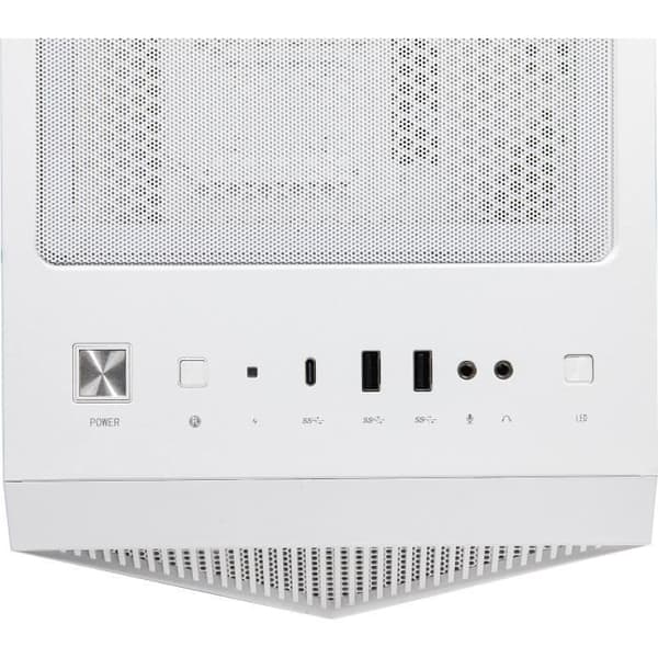 PC-fodral - MSI - MPG GUNGNIR 110R WHITE - Vit ( 306-7G10W21-W57 )