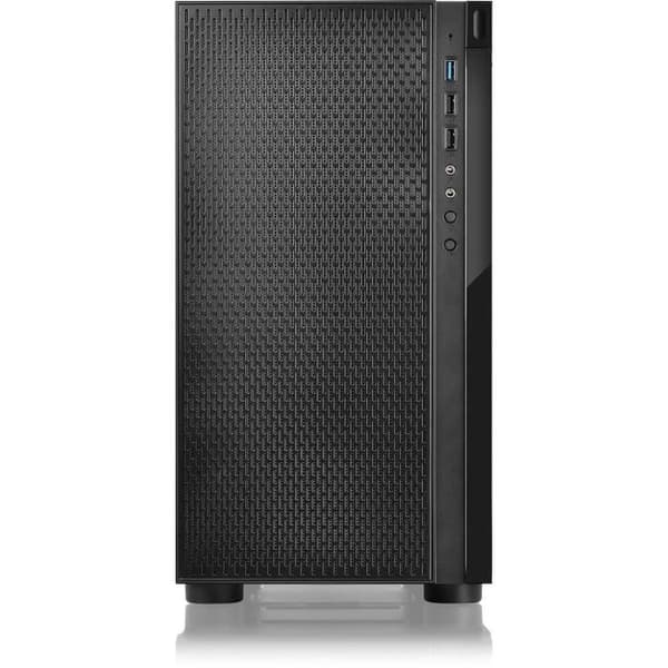 THERMALTAKE PC CASE Versa H18 Window - Mini Tower - Svart - Micro ATX Format (CA-1J4-00S1WN-00)
