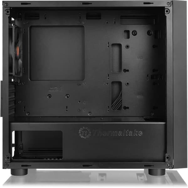 THERMALTAKE PC CASE Versa H18 Window - Mini Tower - Svart - Micro ATX Format (CA-1J4-00S1WN-00)