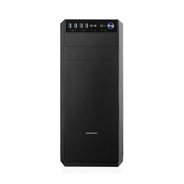 MODECOM OBERON PRO LE Midi Tower Black PC-fodral - ATX, ITX, micro ATX - 2 interna fack - 7 expansionsfack