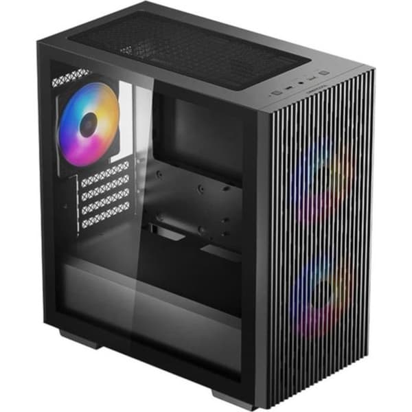DEEPCOOL Matrexx 40 3FS PC-fodral utan strömförsörjning Mini Tower Micro-ATX Format Svart (DP-MATX-MATREXX40-3FS)