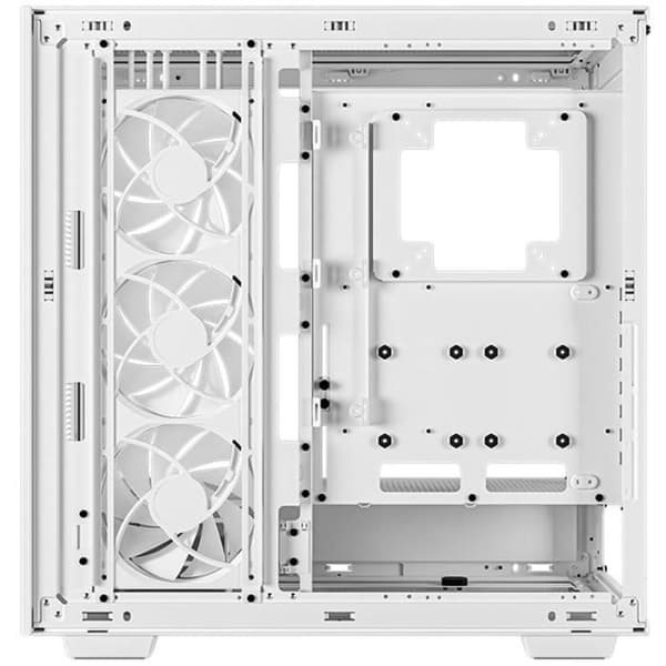 PC-chassi - DEEPCOOL - MORPHEUS - Stor torn - E-ATX - Härdat glas - Mesh-front - Vit