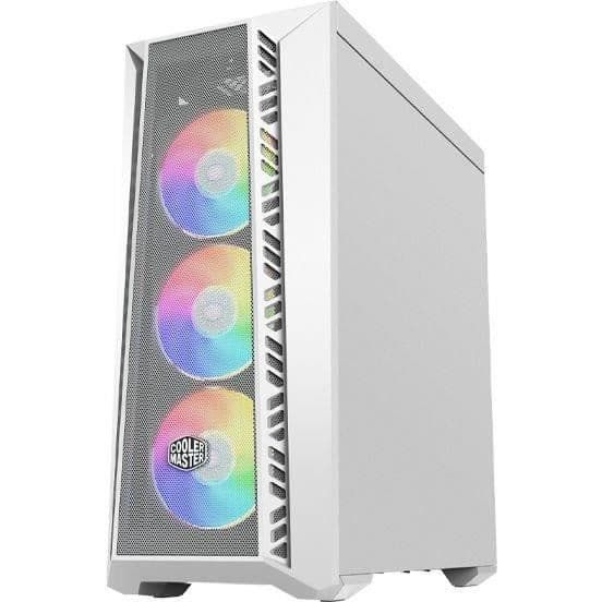 Spelfodral - COOLER MASTER - MasterBox MB520 - Mesh Front - Vit ARGB - 3x120mm
