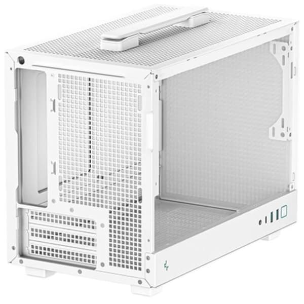 Mini-tornedisk - DeepCool - CH160 mT - Vit - Kompakt design - Optimerad för Mini-ITX