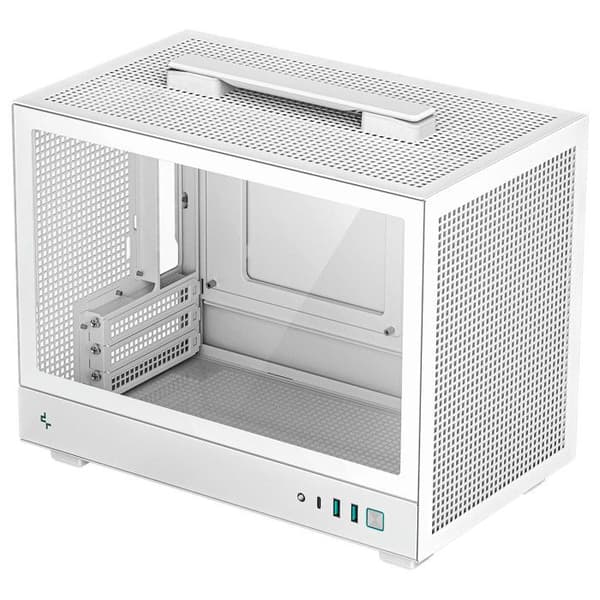 Mini-tornedisk - DeepCool - CH160 mT - Vit - Kompakt design - Optimerad för Mini-ITX