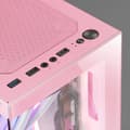 Miniatyrbild 4 av 6: PC-chassi Micro-ATX - Mars Gaming - MC-SE - Härdat Glas - AirTech Mesh-teknologi - Rosa