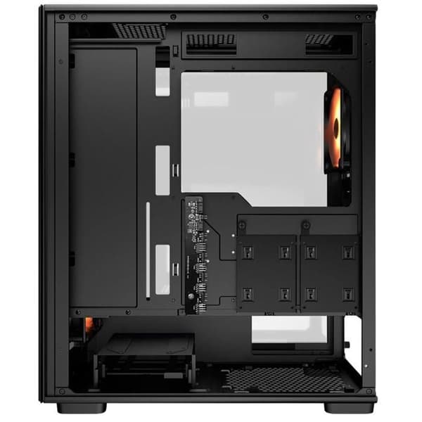 Gamingchassi - Cougar Gaming - MX220RGBBLACK - Medel ATX-chassi - 4 ARGB-fläktar 120mm - USB 3.2 Gen 2 Typ C