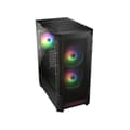 Miniatyrbild 5 av 6: Gaming PC-fodral - Cougar Gaming - DUOFACE RGB BLACK - Verktygsfri montering - Dammfilter