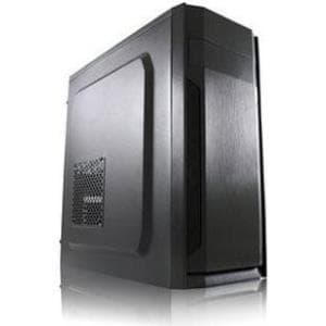 LC Power 7036B - Midi Tower - ATX - uden strømforsyning - sort - USB/Audio (LC-7036B-ON) Sort