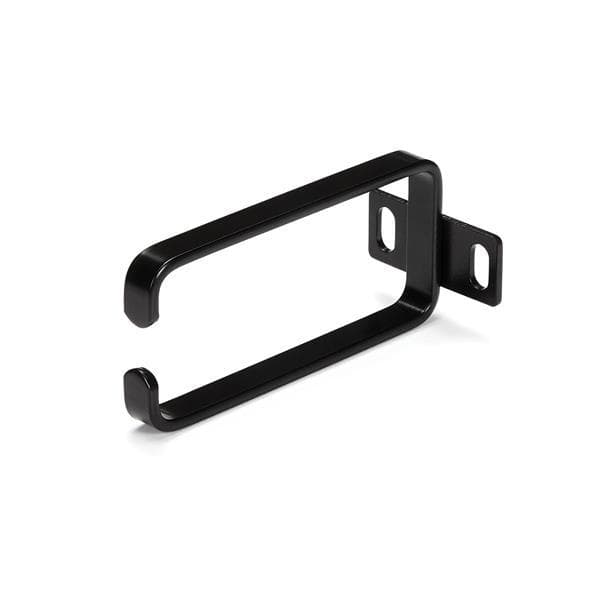 StarTech.com 1U telinekaapelin hallinta - Kaapelinhallinta D-rengas - 4,5x10 cm - Kaapelin hallintarengas - musta - 1U (CMHOOK1UN)