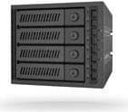 Chieftec CMR-3141SAS Panel BAHÍA Disco Duro til 4 HDD/SSD (3,5"/ 2,5"), 3 skærme på 5,25"