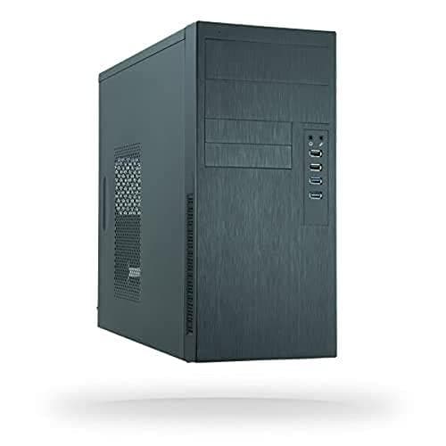 Chieftec Elox Series HO-11B - Tower - micro ATX 350 Watt (ATX) - Svart - USB/Audio Svart