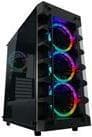 LC Power Gaming 709B Solar_System_X - Tower - ATX - uden strømforsyning - sort - USB/Audio (LC-709B-ON) Sort