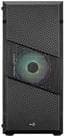 AeroCool Menace Saturn RGB - Tempered Glass Edition - Tower - ATX - uden strømforsyning (ATX) - Sort - USB/Audio