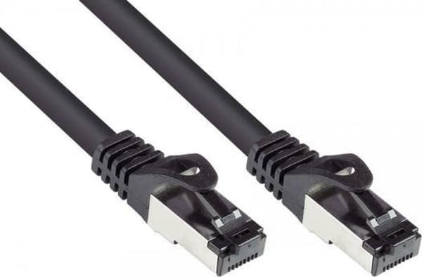 Alcasa 8060-HP250S netværkskabel 25 m Cat6a S/FTP (S-STP) Sort (8060-HP250S)