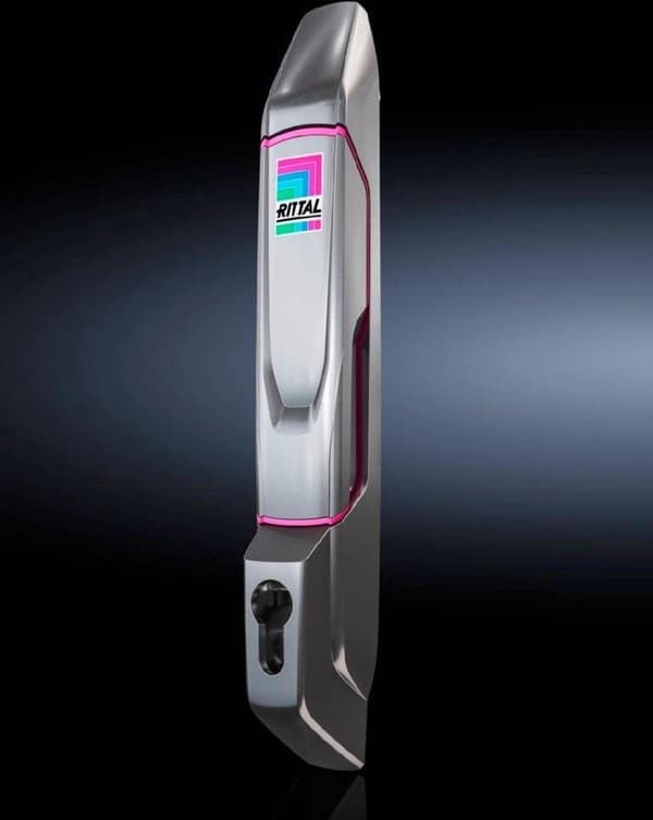 Rittal VX 8618.280 Komfortabelt greb Til profilcylinder Nikkel (mat) 1 stk.