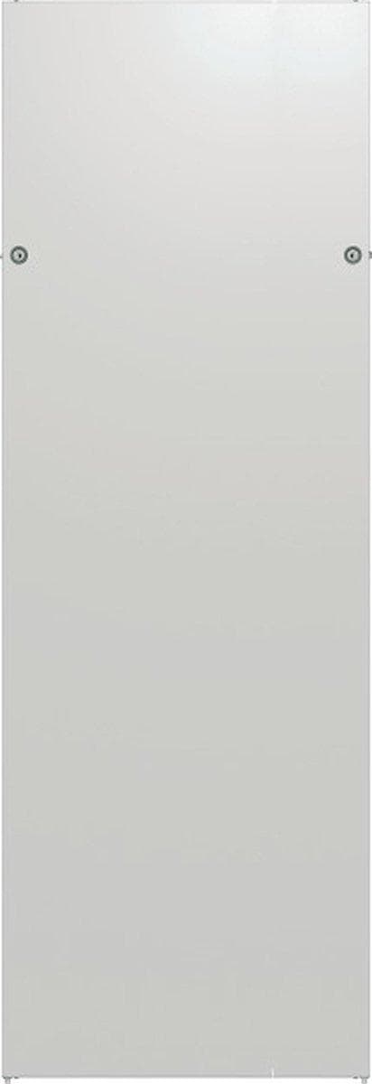 EFB elektronik sidepanel til PRO 42HE, T=800, 1-delt, RAL7035, sidepanel til 42HE skabe PRO med en dybde på 800 mmMed 2 x knastlås (låsning T3 / 1333)