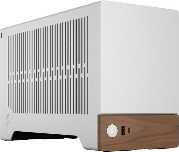 Fractal Design Terra - Small Form Factor (SFF) - Silver - Mini-ITX - Aluminium - Trä