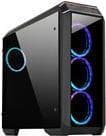 Chieftec Gamer Series STALLION II - Midi Tower - ATX - utan strömförsörjning (ATX) - svart - USB/Audio (GP-02B-OP)